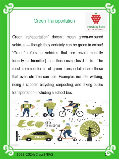 Green Transportation PDF - Scribd