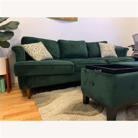 Green Velvet Secti Wayfair