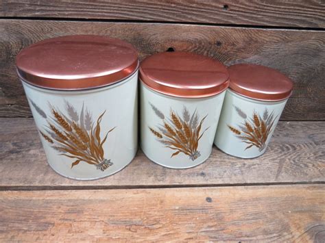 Green Wheat Canister - Etsy