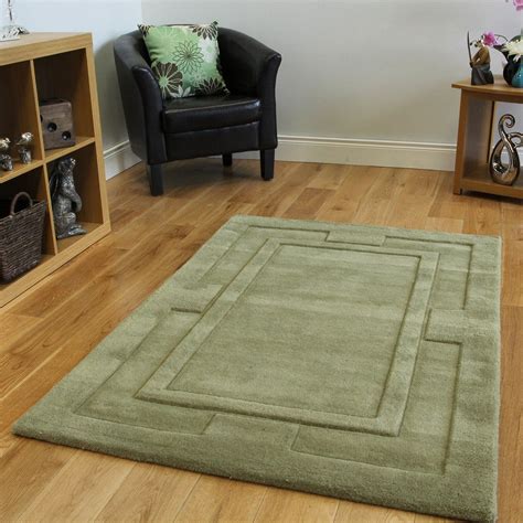 Green Wool Rugs & Carpets Rugs Direct