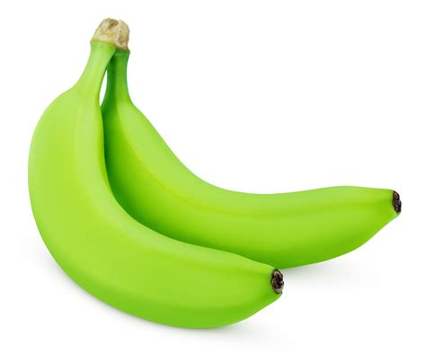 Green banana. Calcium. Iron. One medium boiled or fresh banana contains: 105 calories. Zero grams of fat and cholesterol. 1 gram of protein. 422 milligrams of potassium. Initial studies on the effects of ... 