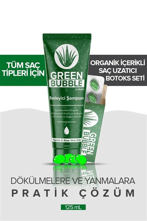 Green bubble şampuan kullananlar