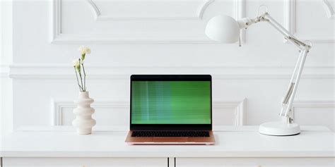 Green horizontal lines on laptop screen. .  ...