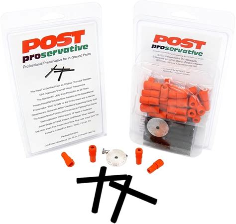 Green post protector.  Post Proservative, Fence Repair Kit to Re-Treat existin...