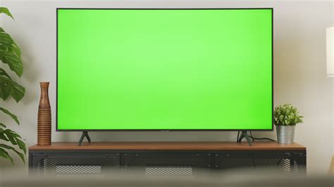Green screen tv. 