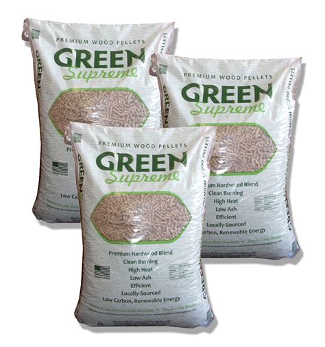 Maine Woods Pellets are rated as a premium product by the Pellet Fuels Institute. That simply tells the consumer that the product produces less than 1 percent ash by volume. One percent might not sound like much, but that would add up to 20 pounds of ash from every ton. Manufacturers strive to get their products well below the 1 percent mark.. 