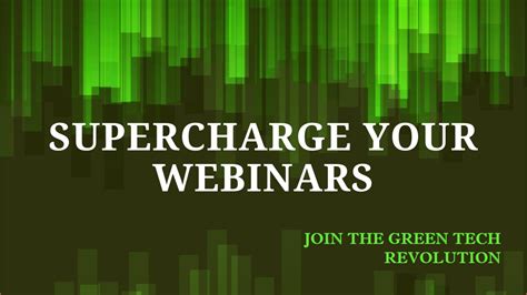 Green technology webinars.  MD&A’s Advanced Steam Turbine Sealing Tech...