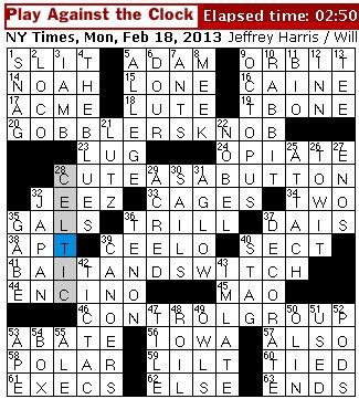 Green with the 2010 hit Forget You crossword clue