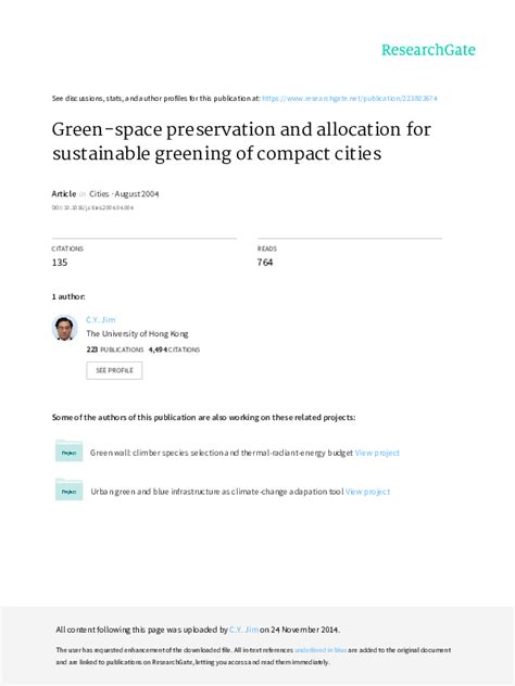 Green-space preservation and allocation for sustainable …