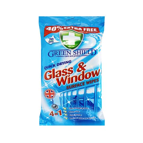 GreenShield Glass & Window Wipes 70