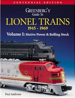 Greenbergs guide to lionel trains 1945 1969 volume 1 motive power rolling stock. - Cf meyer fluid mechanics solution manual.