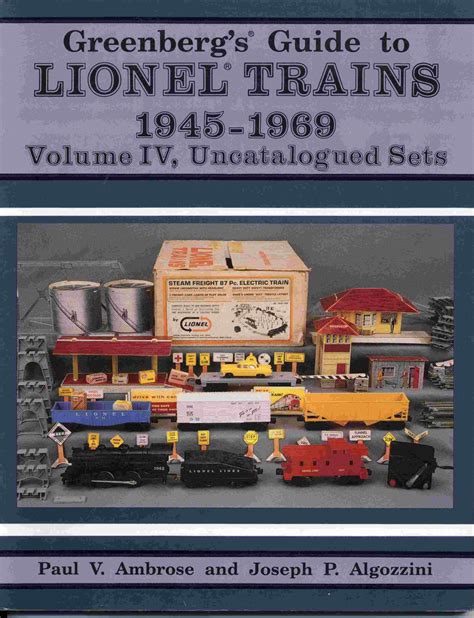 Greenbergs guide to lionel trains volume 2 1945 1969. - Archiwum akt dawnych miasta lwowa, a, oddział staropolski.