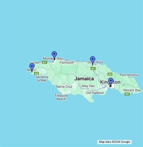 Greencastle Map Jamaica Google Satellite Maps