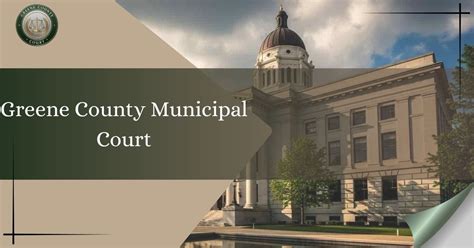 Greene county municipal court records search. .  ...