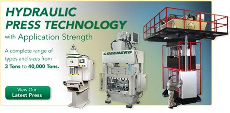 Greenerd : Hydraulic Press Solutions : Arbor Press Solutions : Home