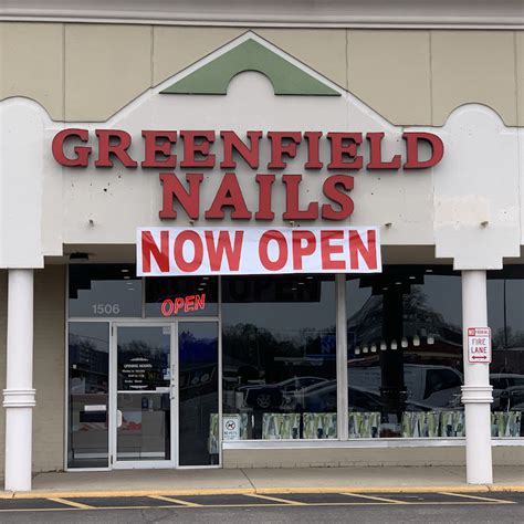 Greenfield nails. 5170 S 76th Street. Greenfield, 53220. The VIP Spa. 6407 W Forest Home Avenue. Greenfield, 53220. The Vip Spa offers the best European technology for skin and beauty care.Now in MIlwaukee!! Elizabeth’s Nails. 3150 S … 
