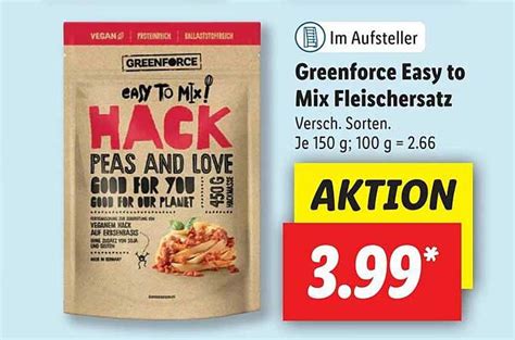 Greenforce lidl preis