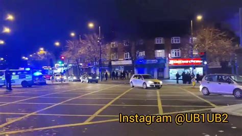 Greenford Broadway police incident: Reports of youths