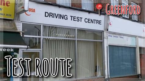 Greenford Test Centre Route Number One - YouTube