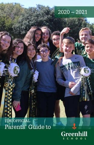 Greenhill School Calendar