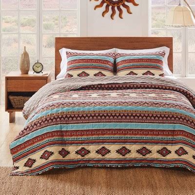 Greenland Home Fashions Red Rock Quilt Set Clay : Target