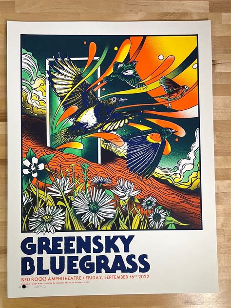 Greensky Bluegrass – Sold Out Posters