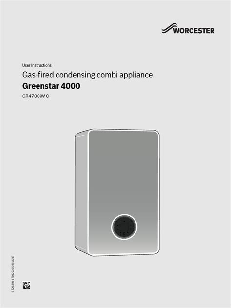 Greenstar_4000_Combi_Operating_Manual PDF Water …