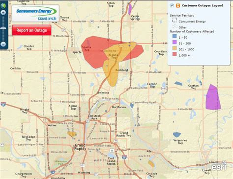 Click or tap an area to view outage information. We are working to resolve all outages as quickly and effectively as possible. This map is for visual reference only. Please call 1-800-432-2285 to report an outage or with questions concerning your outage. Due to operational procedures and/or large volumes of outages, restoration updates may be .... 