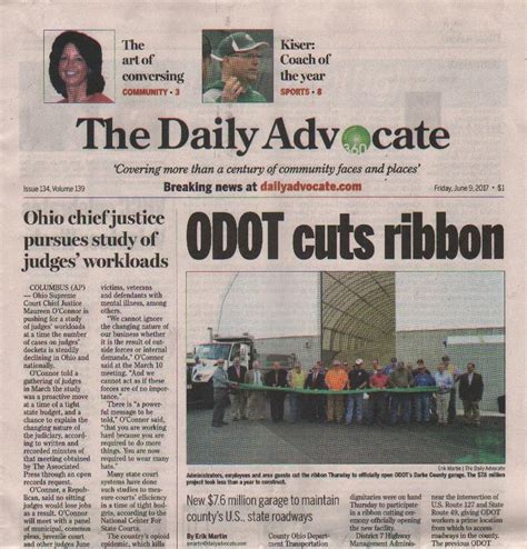 The Daily Advocate Archives. Explore the The Daily Advocate online newspaper archive. The Daily Advocate was published in Greenville, Ohio and with 438,498 searchable …