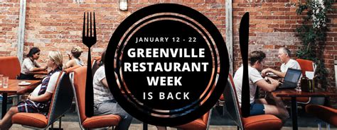 Greenville restaurant week. Restaurants offer the best way to get a fantastic meal and spend some time relaxing. When it comes to presenting that meal, most people just want their food without dealing with an... 