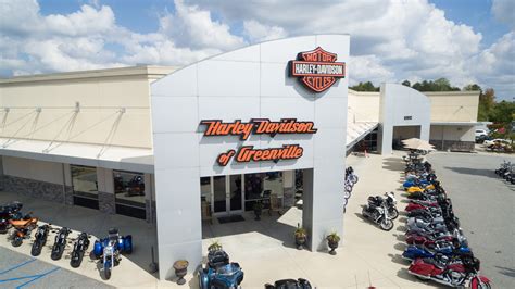 Greenville sc harley davidson. Harley-Davidson® of Greenville is a motorcycle dealership located in Greenville, SC. We carry the latest Harley-Davidson® models, including Street®, Sportster®, Dyna®, S-Series, Softail®, V-Rod®, Touring, Trike, CVO™. We also offer rentals, service, and financing near the areas of Wade Hampton, Berea, Powderville, Simpsonville and Taylors. 