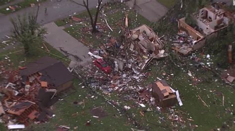 INTENSE view as a tornado strikes an apartment complex in Greenwood, Ind. Weather & Radar's expert meteorologists will have a recap detailing today's... | Indiana, tornado, apartment, Greenwood. 