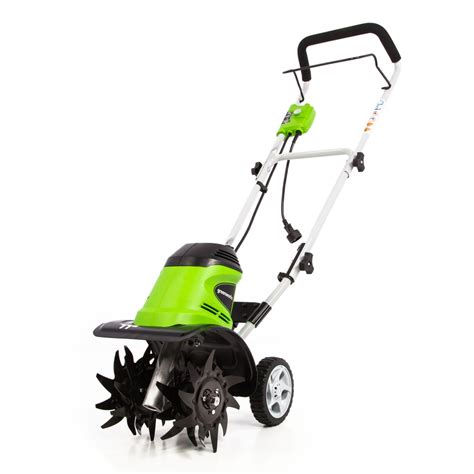 Greenworks 8.5-Amp 11-in Forward-rotating Corded Electric Cultivator