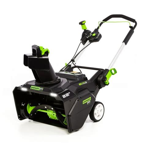 After $60 OFF. Greenworks 80V Jet Blower with (2) 2Ah Batteries. (2123) Compare Product. $799.99. Greenworks 80V Lithium-Ion 22" Snow Blower & Two 4AH Batteries With Rapid Charger. (one hundred seventy five) Compare Product. $399.Ninety nine. It looks like only some days ago we were writing about notable deals on leaf blowers.. 