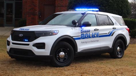 Greer, SC 29651. Phone: 864-848-2151 Fax: 864-416-0112. Hours Monday - Friday 8 a.m. - 5 p.m. Directory. Patrol. The Greer Police Department's largest division is the most visible within the community. The division has extensive contact with residents and visitors. Members are integral in developing and maintaining the philosophy in the .... 