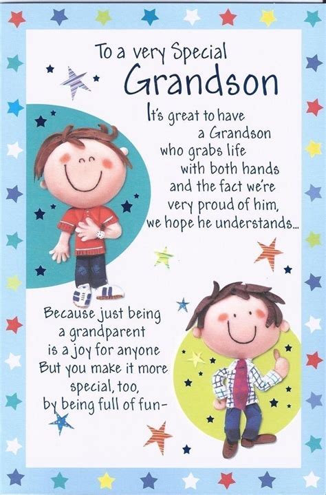 Greetings To Grandson: Best Wishes and Congratulations