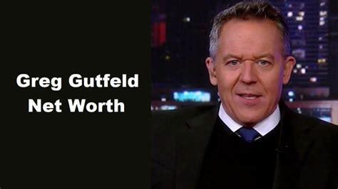 Greg Gutfeld net worth is in millions. Specifically speaki