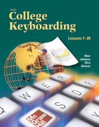 Gregg College Keyboarding (Lessons 1 - 20)