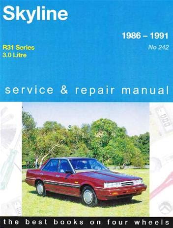 Gregorys manual for r31 skyline ebook. - Daewoo racer workshop service repair manual download.