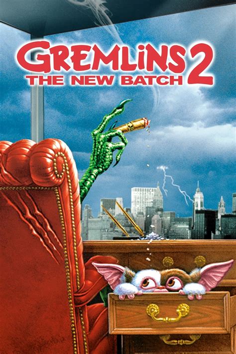Gremlins 2 film. The original 1984 film Gremlins was a great black comedy success, and in the era of sequel exploitation, director Joe Dante took the opportunity to extend himself even further into the slapstick comedy genre with the somewhat belated 1990 sequel, Gremlins 2: The New Batch. Instead of taking over the small town of Kingston Falls, the little ... 