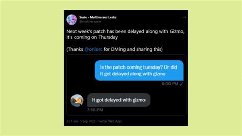 Gremlins Gizmo clearly causing chaos as MultiVersus update delayed The Loadout