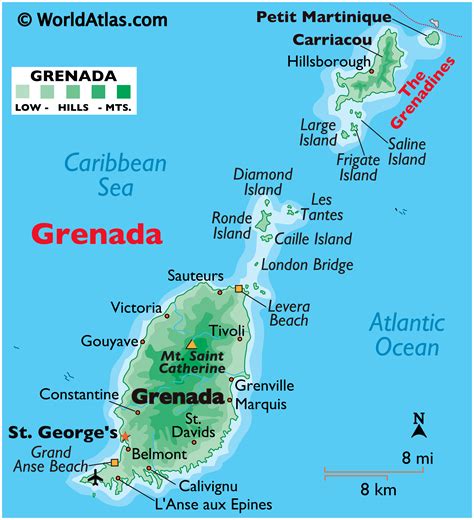 Grenada caribbean map. Time/General. Weather. Time Zone. DST Changes. Sun & Moon. Weather Today Weather Hourly 14 Day Forecast Yesterday/Past Weather Climate (Averages) Currently: 82 °F. Passing clouds. (Weather station: Point Salines Airport, Grenada). 