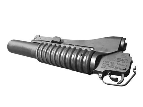 Grenade launcher civilian. The new civilian-legal 37mm M203s are roll marked with the official Colt Defense markings: “LAUNCHER, GRENADE M203 40MM,” followed by a unique serial number. The ArmsUnlimited listing does... 