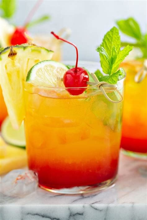 Grenadine cocktails. 1. Rum Punch is a delicious and refreshing cocktail that is perfect for any occasion. Made with four different types of rum, pineapple juice, and grenadine, this … 
