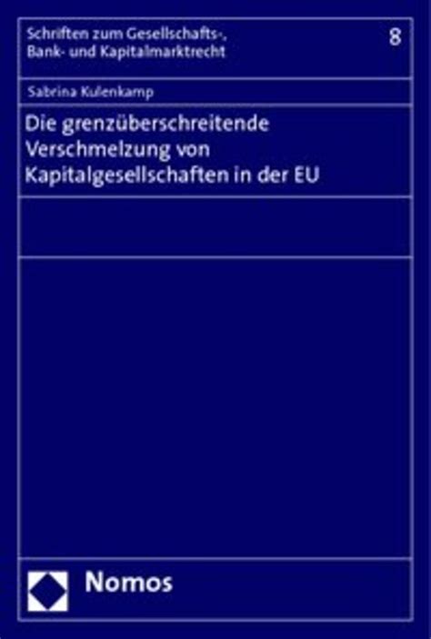 Grenzüberschreitende verschmelzung von kapitalgesellschaften in der europäischen union. - Statistiques de base et épidémiologie guide pratique 3e édition.
