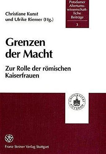 Grenzen der macht: zur rolle der r omischen kaiserfrauen. - Bsod session3 initialization failed user guide.