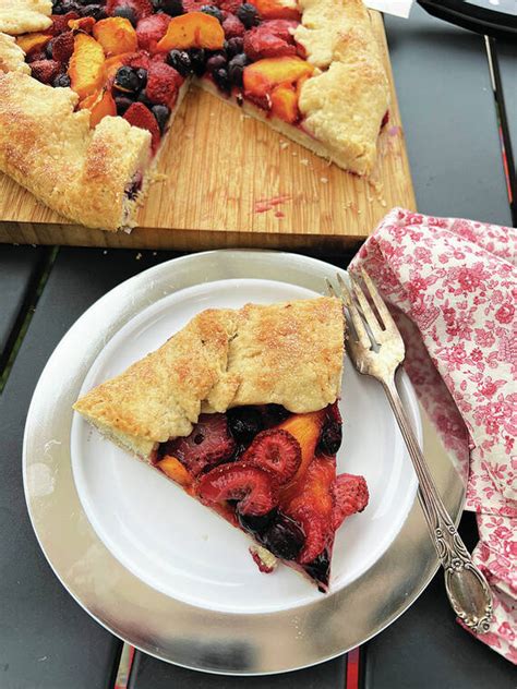 Gretchen’s table: Summer fruit galette brings bright summer flavor