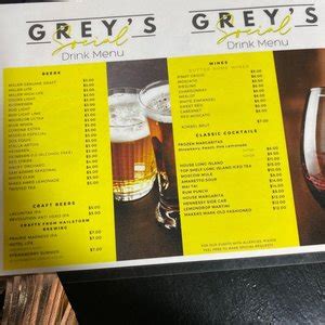 Grey's Social Kitchen and Bar where great cocktails, food and vibes come together. Join us for... 5420 159th Street, Oak Forest, IL, US 60452. 