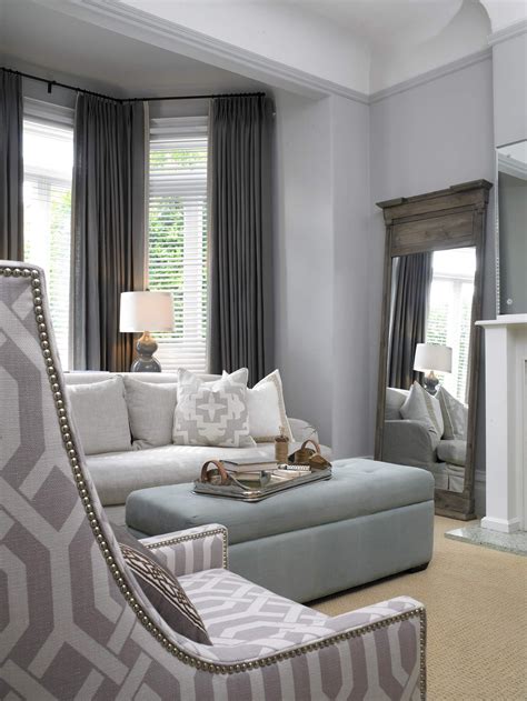 Grey Walls Living Room Curtains