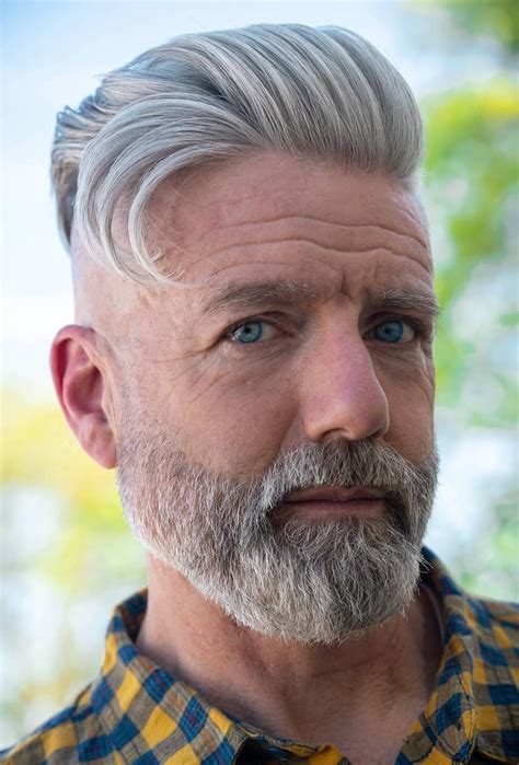 As we age, our hair goes through various changes, including thinning, graying, and becoming more fragile. But that doesn’t mean we can’t have fabulous hairstyles that make us feel .... Grey hair men hairstyles